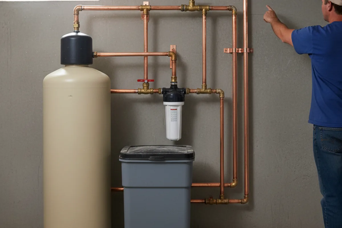 Whole-house water treatment system installed in Blowing Rock